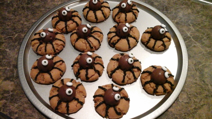 Halloweener Spider Cookies!